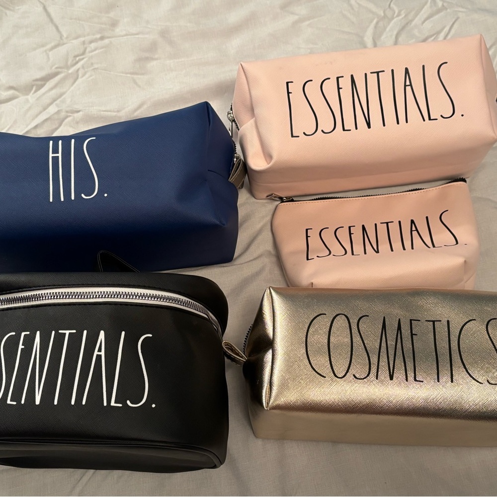 Rae Dunn cosmetic cases